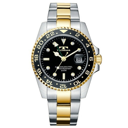 ビックサイズ　プレゼント　テクノス/TECHNOS メンズ　腕時計　20代　男性