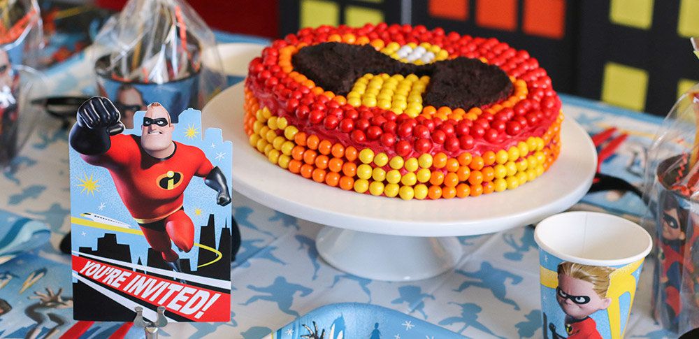 12 Incredibles 2 Movie Cupcake Rings Topper Birthday Party Goody Loot Bag Favor 