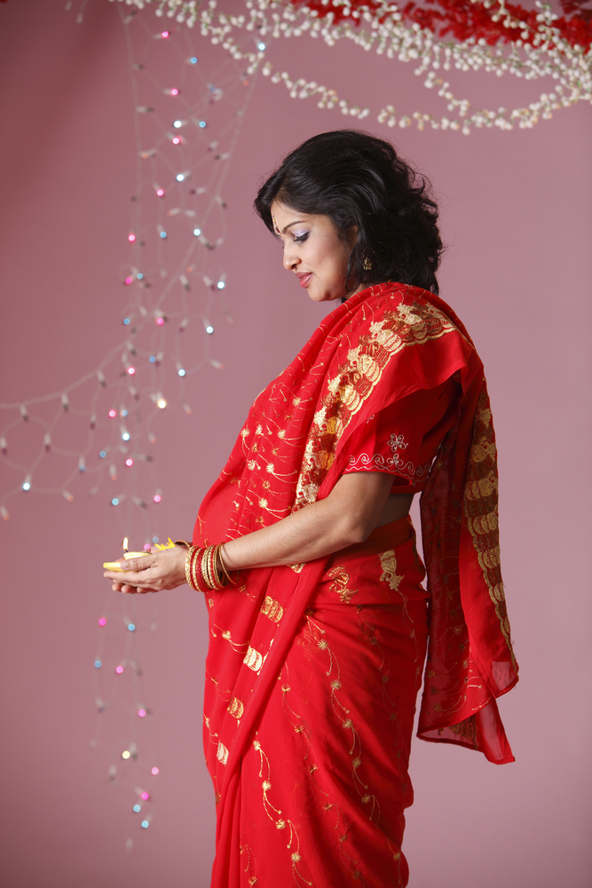 Zari Couturé - “For my traditional baby shower saree I was... | Facebook
