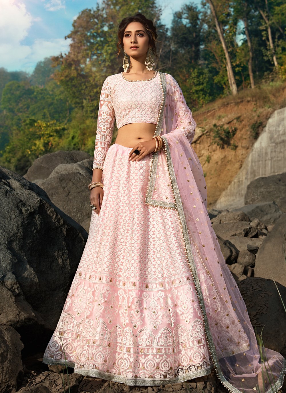 Simple and elegant lehenga set 💝 can... - OODNI Ready-to-wear | Facebook