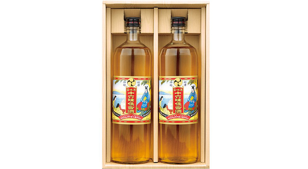 入江豊三郎本店 保命酒 ガラス瓶 化粧箱入 900ml × 2本 - リキュール