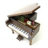 ミニアンティーク木製オルゴール・グランドピアノ
