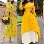 This article brings a lot of focus on yellow kurtis which serve many purposes. It also gives you tips about styling yellow kurtis properly and how to find the right kurti based on your skin tone. We have suggested 10 yellow kurtis that you can purchase online. So, get started with shopping!