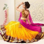 Lehenga Sarees are a charming blend of the elegance of a saree and sensuousness of a lehenga. This awesome saree innovation is a great way to channel Indian fashion – with ease, grace and stunning style. We sincerely feel that lehenga saree is one Indian ethnic trend that you must not miss, this season! Read on to find the perfect lehenga designs for yourself.

