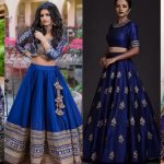 Give those reds a miss and say hello to the new trending colour of the season. It's Blue!!   Break the dreariness and intensely parade the tones that are "not so weddingly". I bet these blue shades of lehenga colours will make you change your mind as well.  View the most exquisite blue lehenga plans that we spotted for various occasions, so read on! 