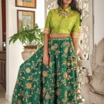 Wearing a shirt over a lehenga as a blouse is the latest trend to hit the Indian fashion scene. What’s more, it’ll save you from repeating your attire and is also a great way of using your existing outfit in a stylish avatar. There are a lot of ways of styling a shirt with a lehenga skirt, and we’ve got 10 of them covered. Scroll below to check out their stunning looks and thank us later! ?