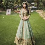 While most traditional brides go for reds and pinks for the wedding and greens and blues have always been a favourite for sangeet and cocktails. However, we’re loving the shift in the trend. Who would have thought that green lehengas would be one of the most popular bridal colours this season? We bring you some of the best looks to steal this wedding season.