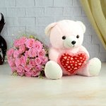 Valentine's Day ups the ante. If you want to showcase your love to your near and dear ones, surprise them with gorgeous flowers and a cuddly teddy bear. It’s a great and unique gift idea that can delight your special one for sure. Here are teddy rose gift ideas for your loved ones.