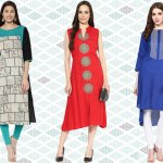 Sporting a kurti on a regular or a special day is a great way to be traditional. This ethnic attire is a woman’s favourite when it comes to being in her comfort zone. Along with adding confidence, kurtis make any woman look beautiful and elegant and it will be an icing on the cake when Kurtis you love is available at a low price. From solid Kurtis to patterns or Anarkalis to A-line Kurtis, women have them all.  Take a look at these kurtis on sale and get shopping before they’re gone!