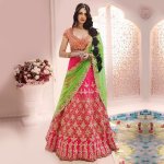 A lehenga is the very first choice of every Indian girl to wear at her wedding. But as the time changes, the traditional colour of lehenga has also changed. Earlier red was the predominant colour favoued by brides but nowadays there is a variety of colour combinations making their way into the market. Whether you're looking for a bridal lehenga in the unique shades of green, pink, golden and peach, or need a knockout lehenga to wear to a party or function, you are sure to find a favourite from the ones we've picked out.