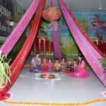 Navratri festival marks the beginning of an auspicious month and is dedicated to the Goddess Durga. It is believed that the Goddess herself descends on Earth during these days and blesses her followers. Organising Navratri celebrations in school is a growing trend these days. We bring you some Navratri decoration ideas below.