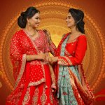 Autumn peeks in; temperature is down; It is the perfect time to dress in heavily adorned chaniya choli and glittering pieces of jewellery.  Gather your decorated dandiya sticks and get ready to rock the night. We bring to you the hottest trends of 2019; Check out the stunning Navratri Chaniya Cholis we have for you. Dare we say that you are sure to be tempted by our collection. 