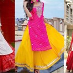 Lehenga is a hot favourite amongst the masses for obvious reasons. The current trending style of kurtis with lehengas is not only unique but also extremely stylish and can even be worn as bridal attires with the right embellishments and embroideries. Here are the top 12 kurtis with lehenga, which will be a good choice for your next try.