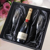 シャンパンのギフトの結婚記念日プレゼント
