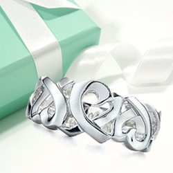 【新品仕上げ済】ティファニー ラビングハート リング 、Tiffany 【8号】