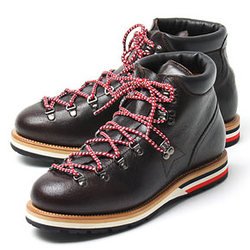 Moncler matterhorn tumbled outlet leather boots