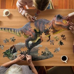 恐竜のパズル