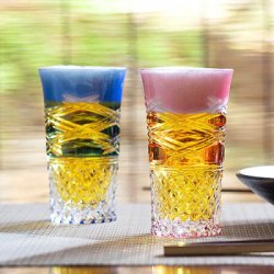 江戸切子ビールグラス