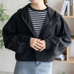 ハッシュアッシュ マウンテンパーカー レディース