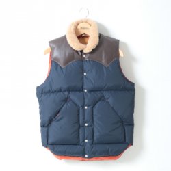 ロッキーマウンテンフェザーベッド ダウンベスト メンズ