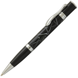 モンテベルデ　ボールペン　模様ありピンク×ブラック×シルバー モンテベルデ(MONTEVERDE) ボールペン 万年筆 消耗品 通信販売