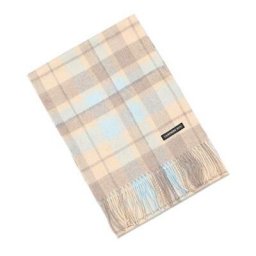 BURBERRY: cashmere scarf - Grey  Burberry scarf 8016395 online at