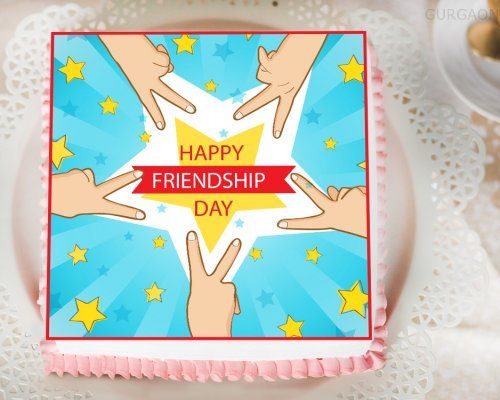 Friendship Day Cake Online | Buy & Send Cakes for Friendship Day -  MyFlowerTree