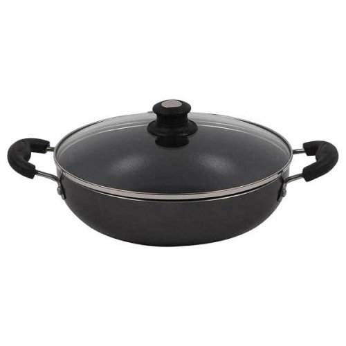Buy Pigeon Master Chef Non-Stick Coated Cookware Set (Aluminium, 4 -  Piece),Black Online at Best Prices in India - JioMart.