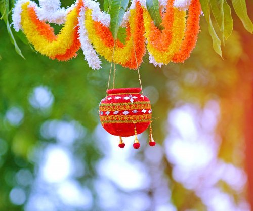 Janmashtami Special Decoration a Home| Janmashtami Decorations with  Balloons in Delhi NCR