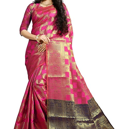 how to tie kuchu for silk saree