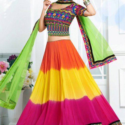 chaniya choli gujarati style