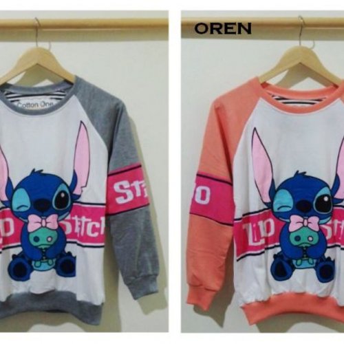 free gambar animasi Suka Dengan Kartun Lilo Stitch 9 Rekomendasi Sweater Dan Jaket Terupdate