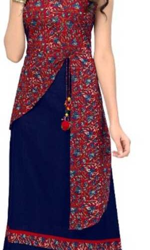 Double layer kurti on sale flipkart