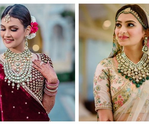 Best Jewellery Options to Match with your Red Bridal Lehenga | WeddingBazaar