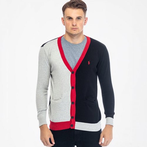 polo with cardigan