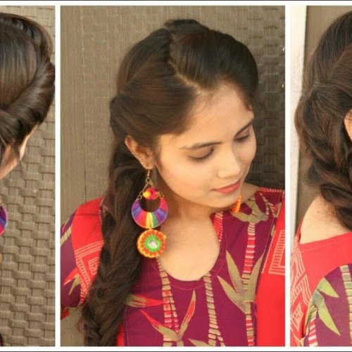 Effective Ways To Style Your Short Hair With Ethnic wear – South India  Fashion