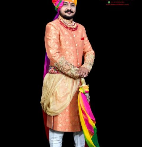 rajput sherwani design