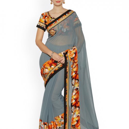 myntra saree design