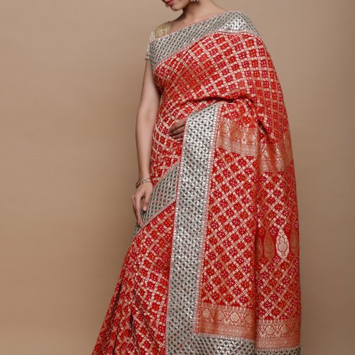 beautiful dulhan saree