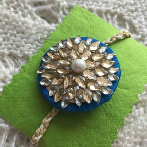 Smiley Rakhi Sweet Bro Rakhi for Brother for Raksha Bandhan Handmade Rakhi Fancy Rakhi for Kids Rakhi