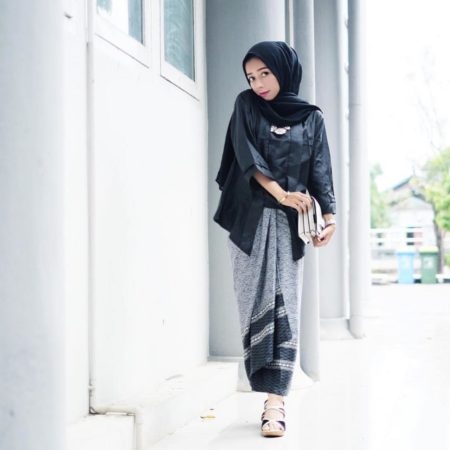 Model Baju Kondangan Hitam / 10 Padu Padan Hijab Dan Kebaya Hitam Untuk
