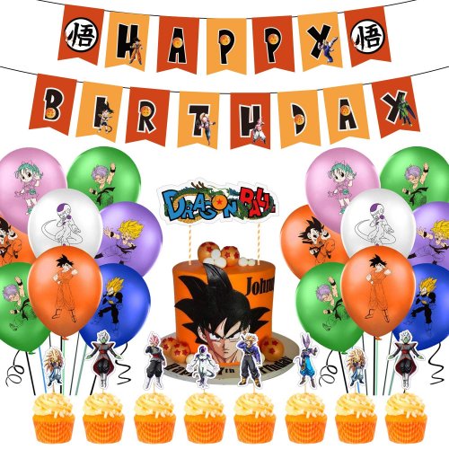 Naruto Birthday Decoration Set Anime Happy Birthday Banner Childrens  Birthday Decoration Birthday Decoration Boy Theme Party Decorations Birthday  Theme DecorationsNaruto2  TopToy