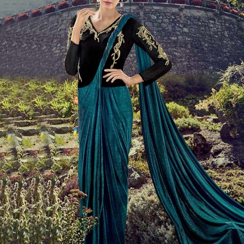 Saree Gown - Readymade Saree Gown Latest Price, Manufacturers & Suppliers