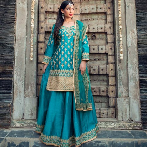 50 Latest Lehenga Kurta Designs for Parties and Weddings (2022) - Tips and  Beauty