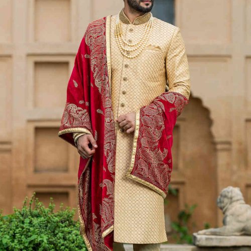 rajput sherwani design