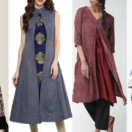 jacket kurti design 2018