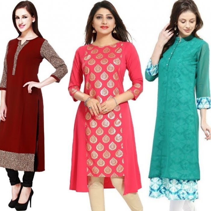 fantasy fab Women Embroidered Flared Kurta  Buy fantasy fab Women  Embroidered Flared Kurta Online at Best Prices in India  Flipkartcom