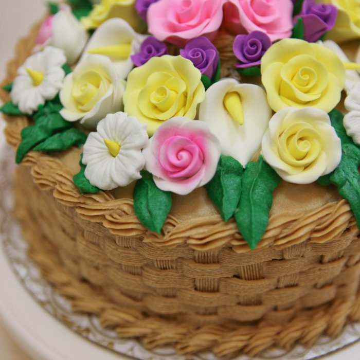 4pcs Flower Shaped Cake Topper | SHEIN