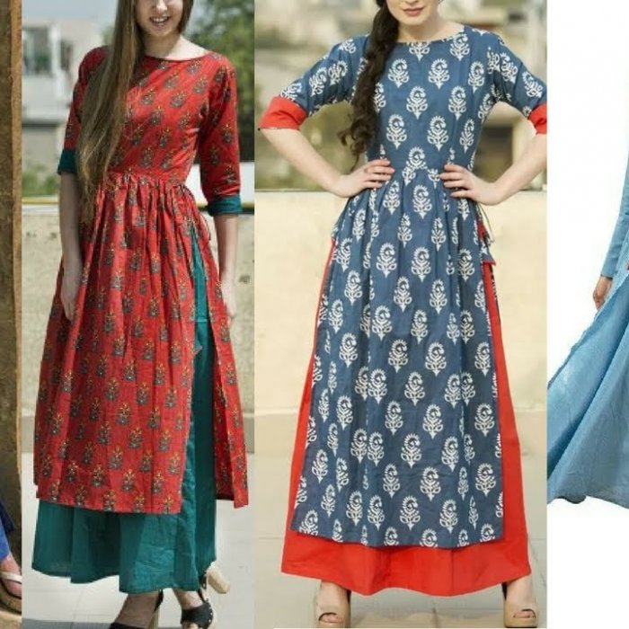 ethnic kurtis design