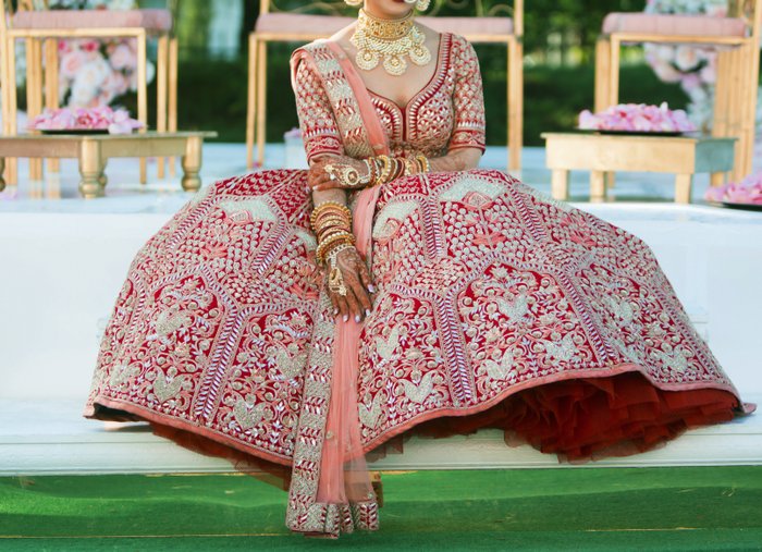 Adi mohini mohan kanjilal bridal lehenga | Bridal lehenga, Indian dresses,  Lehenga